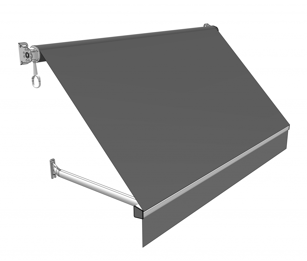 Heavy Duty Robusta Pivot Arm Awning without hood