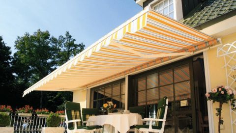 Solina Pro Folding Arm Awning